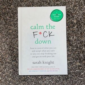 Book: Calm the F*ck Down